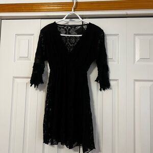 Black Lace Dress